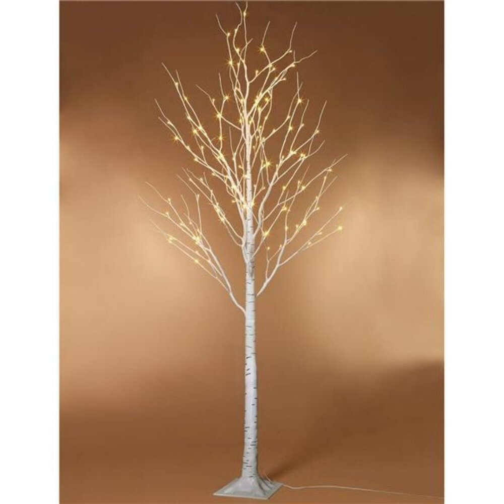 Lighted Birch Tree 6 Feet 96 LED for Home Wedding Festival Party